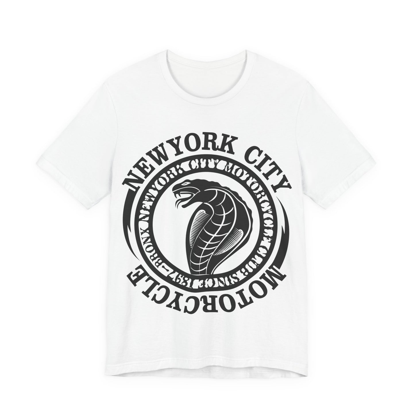 Men's T-Shirt Short Sleeve Tee Jersey New York City Motorcycle Club