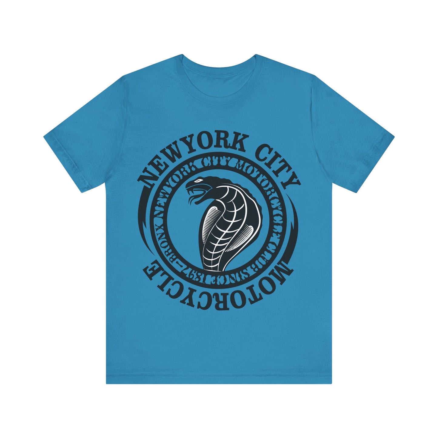 Men's T-Shirt Short Sleeve Tee Jersey New York City Motorcycle Club