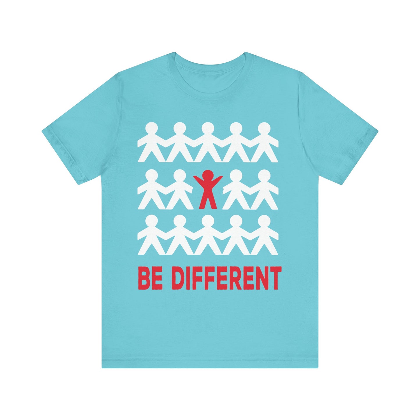Unisex T Shirt Jersey Short Sleeve Tee Crew Neck Be Different