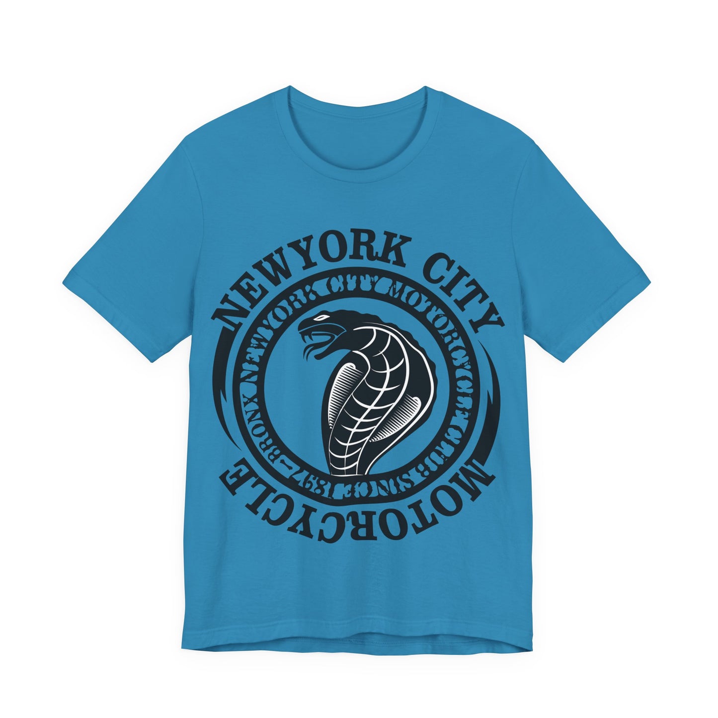 Men's T-Shirt Short Sleeve Tee Jersey New York City Motorcycle Club