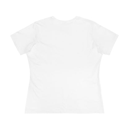 Women's Premium Casual Tee Can't BanThese Relaxed Fit White, Pink