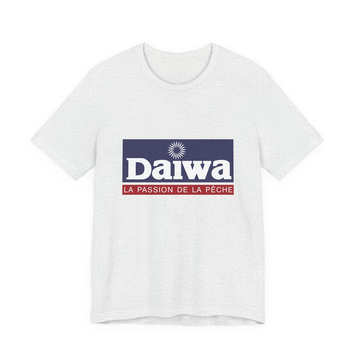 Unisex T Shirt Short Sleeve Daiwa Fishing Logo Jersey Tee Crew Neck Regular Fit