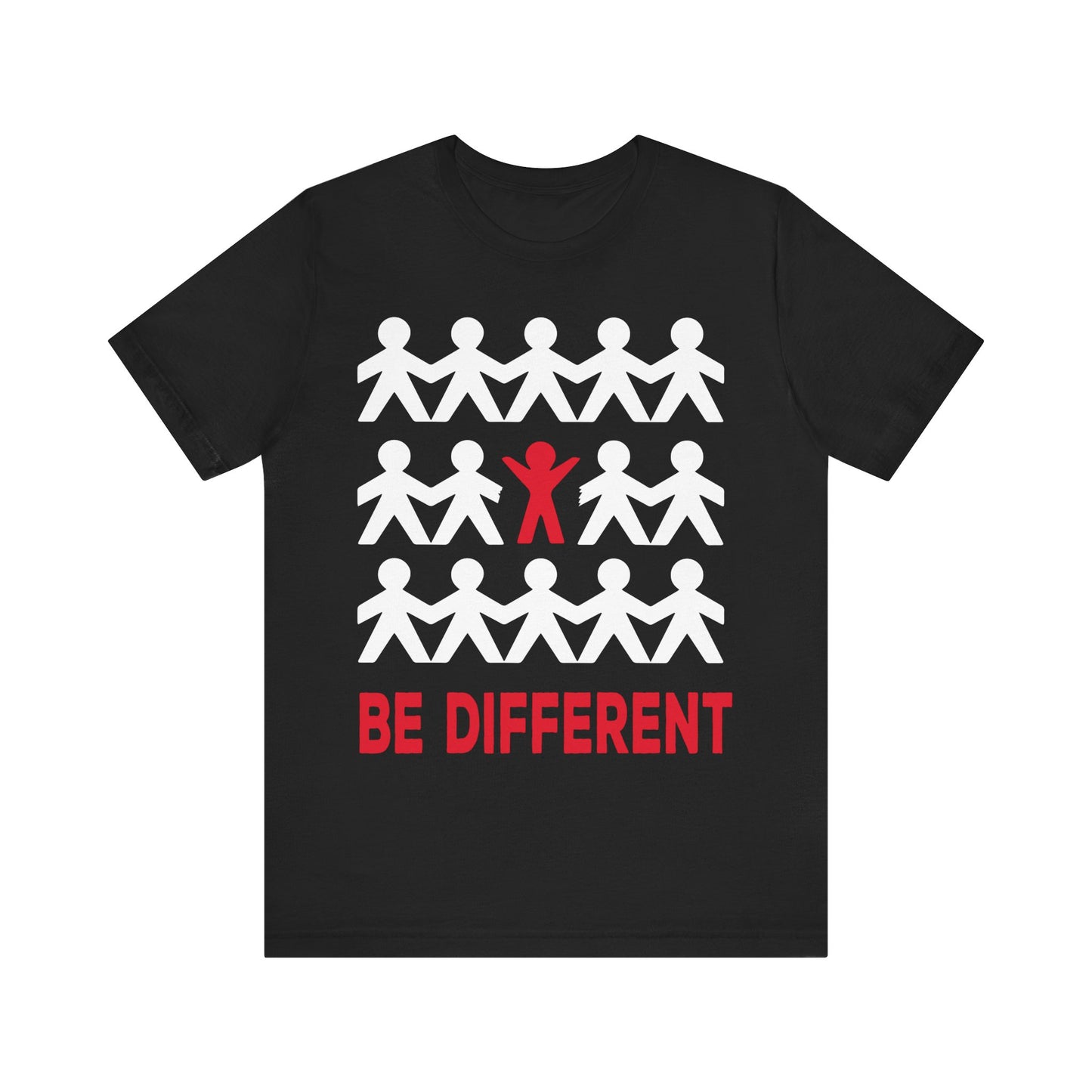 Unisex T Shirt Jersey Short Sleeve Tee Crew Neck Be Different