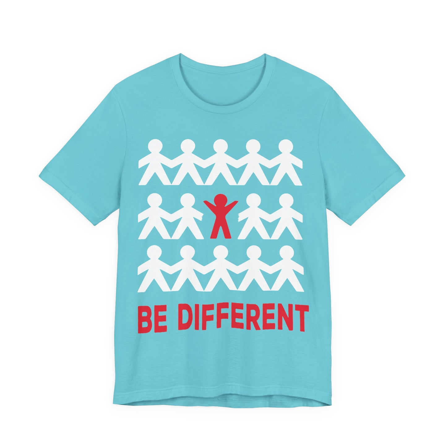 Unisex T Shirt Jersey Short Sleeve Tee Crew Neck Be Different