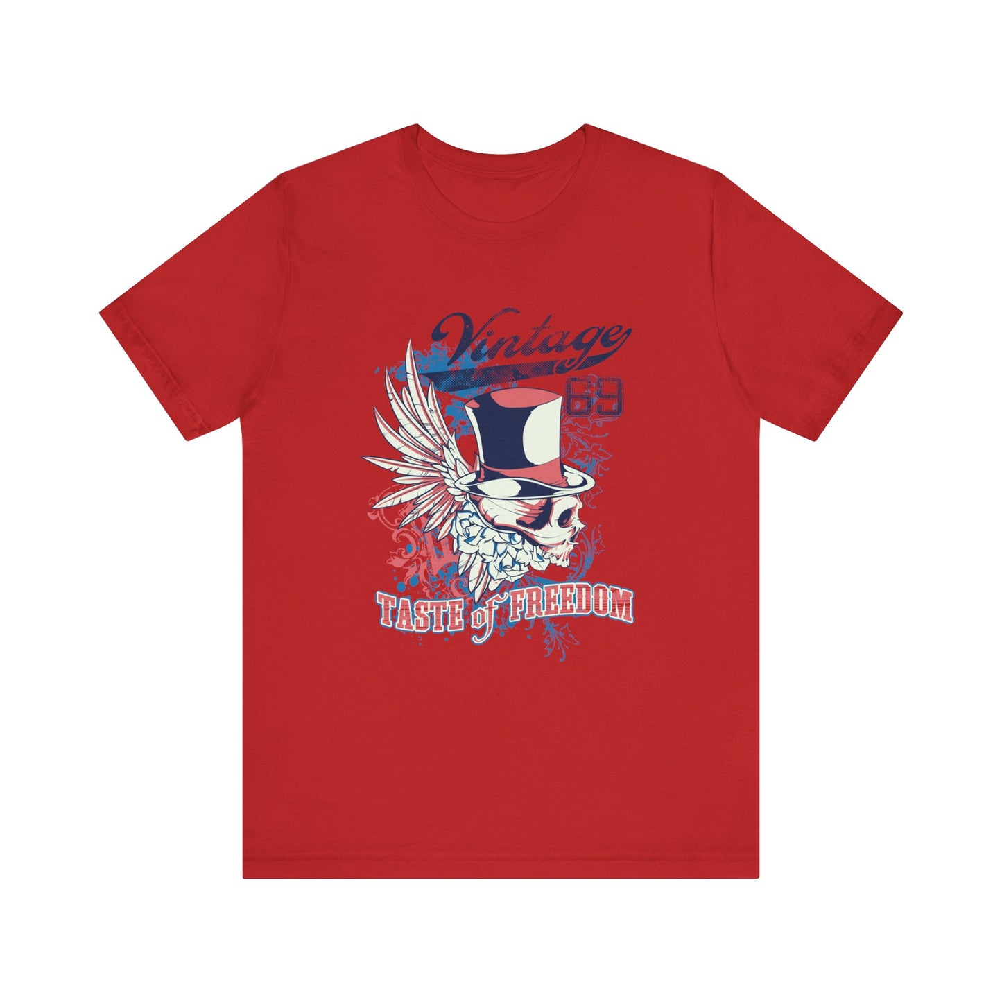 Vintage T Shirt Taste Of Freedom Unisex Jersey Short Sleeve Tee S to 2XL