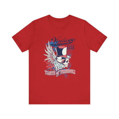 Vintage T Shirt Taste Of Freedom Unisex Jersey Short Sleeve Tee S to 2XL