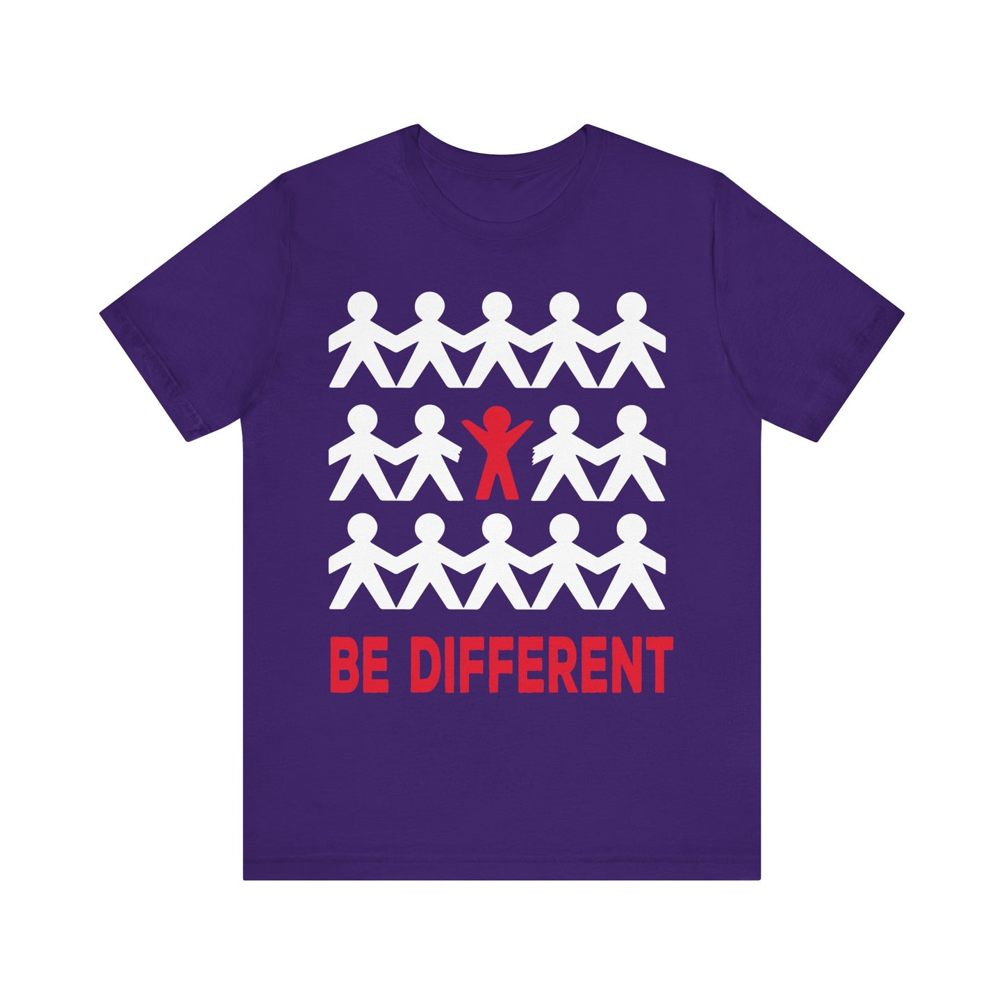 Unisex T Shirt Jersey Short Sleeve Tee Crew Neck Be Different