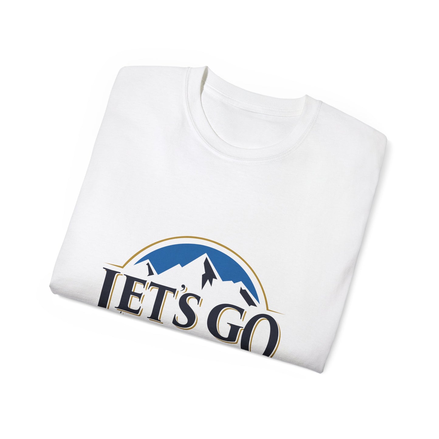 White T Shirt Let's Go Brandon BUSCH Beer Logo Husband Gift Cotton Graphic Tee Classic Fit, Quality Cotton