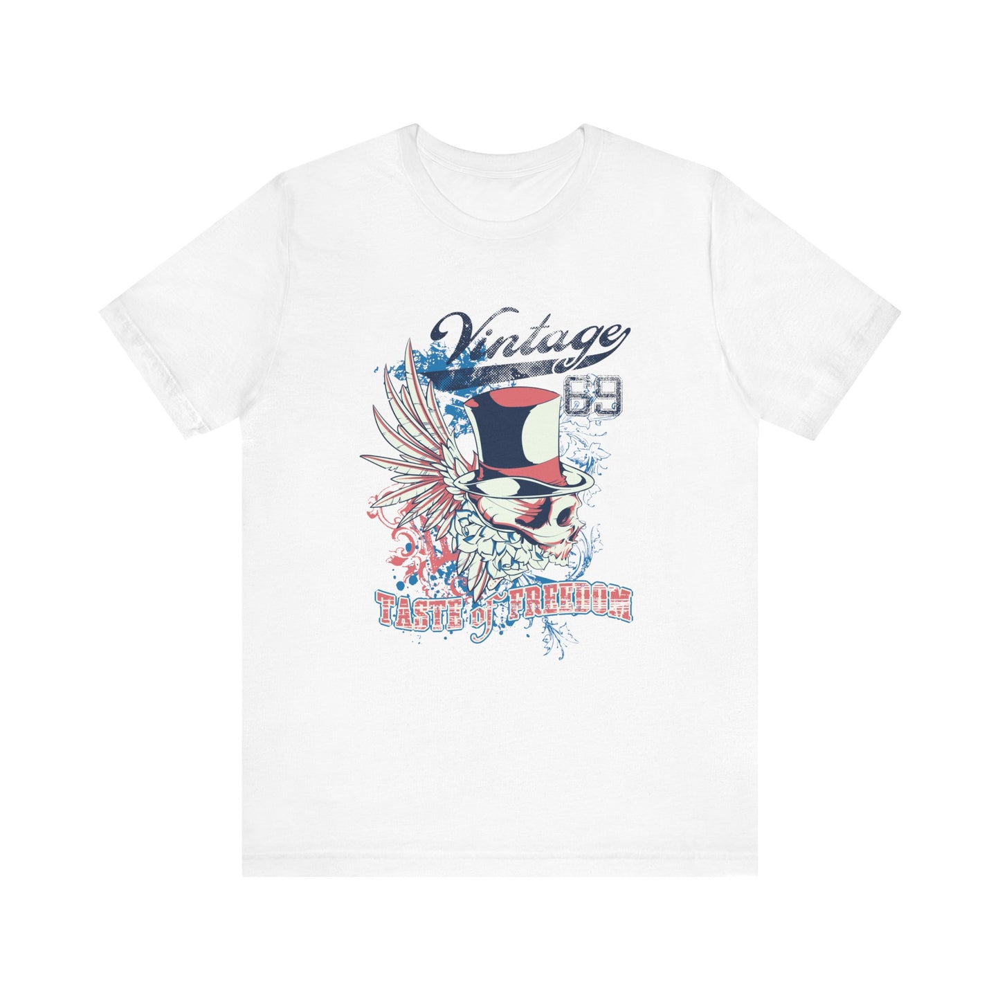 Vintage T Shirt Taste Of Freedom Unisex Jersey Short Sleeve Tee S to 2XL