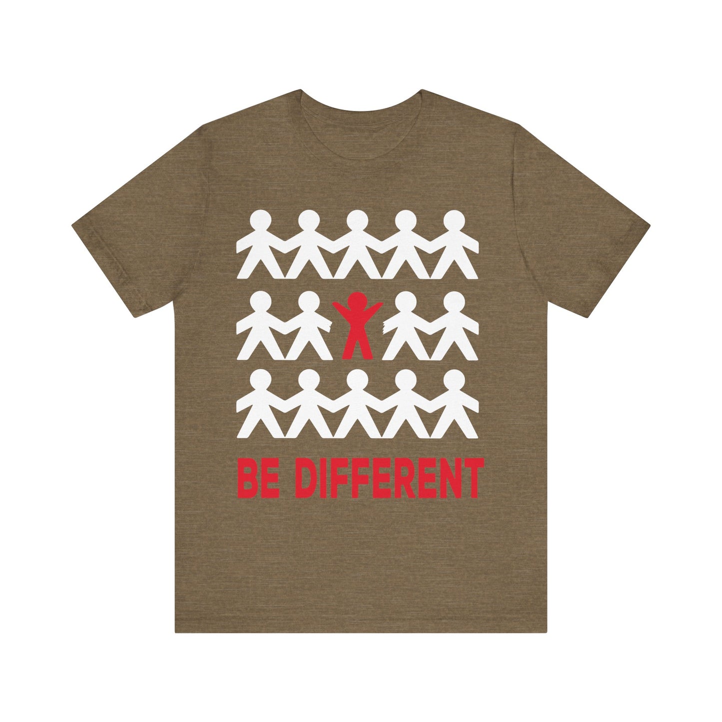 Unisex T Shirt Jersey Short Sleeve Tee Crew Neck Be Different