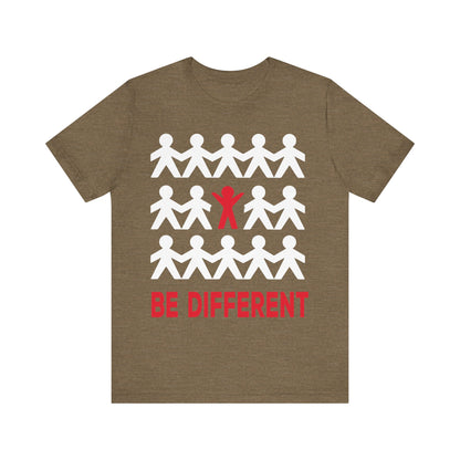 Unisex T Shirt Jersey Short Sleeve Tee Crew Neck Be Different