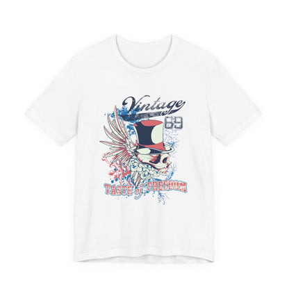 Vintage T Shirt Taste Of Freedom Unisex Jersey Short Sleeve Tee S to 2XL