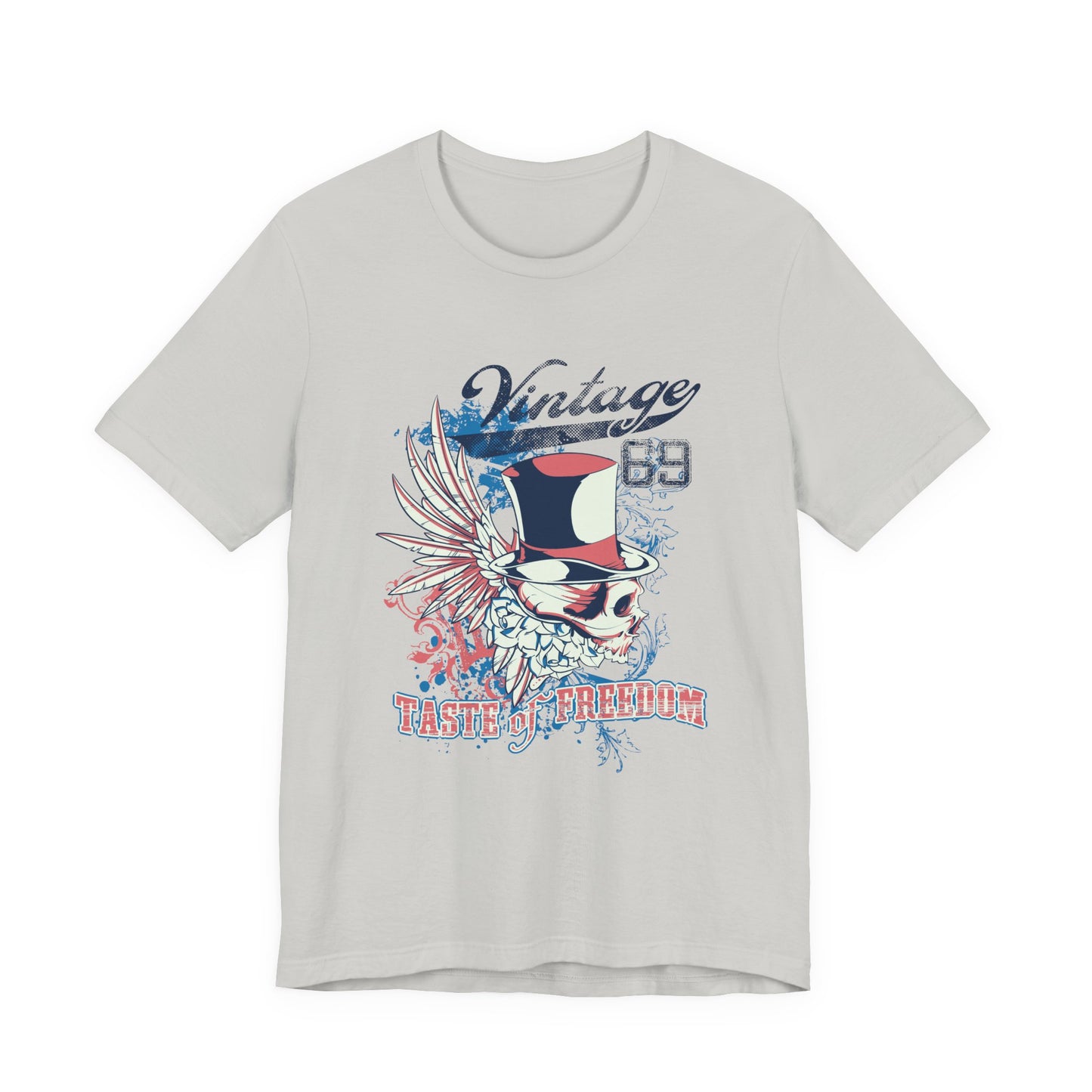 Vintage T Shirt Taste Of Freedom Unisex Jersey Short Sleeve Tee S to 2XL