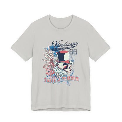 Vintage T Shirt Taste Of Freedom Unisex Jersey Short Sleeve Tee S to 2XL