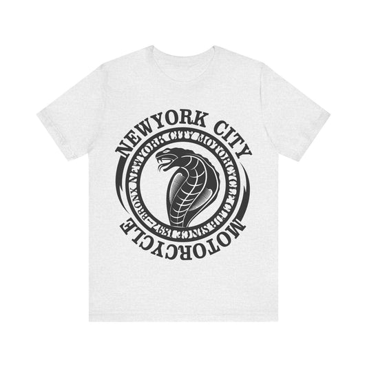 Men's T-Shirt Short Sleeve Tee Jersey New York City Motorcycle Club