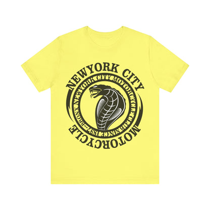 Men's T-Shirt Short Sleeve Tee Jersey New York City Motorcycle Club