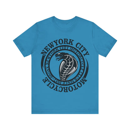 Men's T-Shirt Short Sleeve Tee Jersey New York City Motorcycle Club