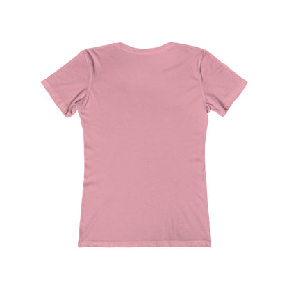 Women's Casual Fashion T Shirt Slim Fit The Boyfriend Girl Power Tee