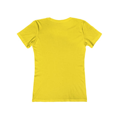 Women's Casual Fashion T Shirt Slim Fit The Boyfriend Girl Power Tee