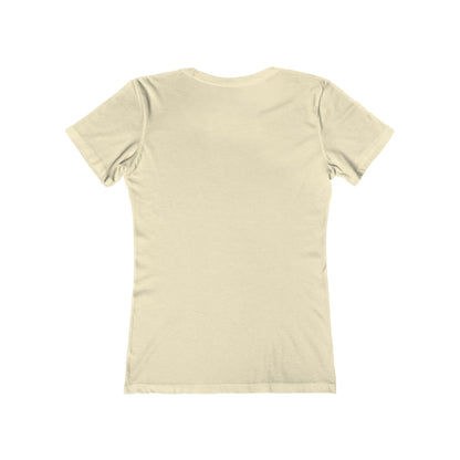 Women's Casual Fashion T Shirt Slim Fit The Boyfriend Girl Power Tee