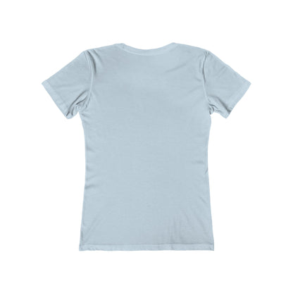 Women's Casual Fashion T Shirt Slim Fit The Boyfriend Girl Power Tee