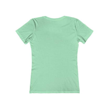 Women's Casual Fashion T Shirt Slim Fit The Boyfriend Girl Power Tee