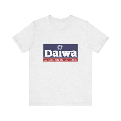 Unisex T Shirt Short Sleeve Daiwa Fishing Logo Jersey Tee Crew Neck Regular Fit