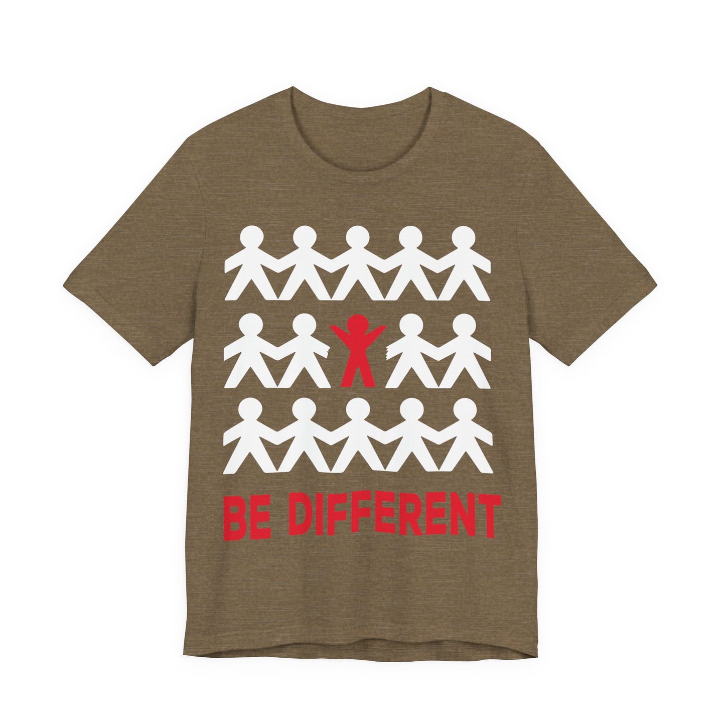 Unisex T Shirt Jersey Short Sleeve Tee Crew Neck Be Different