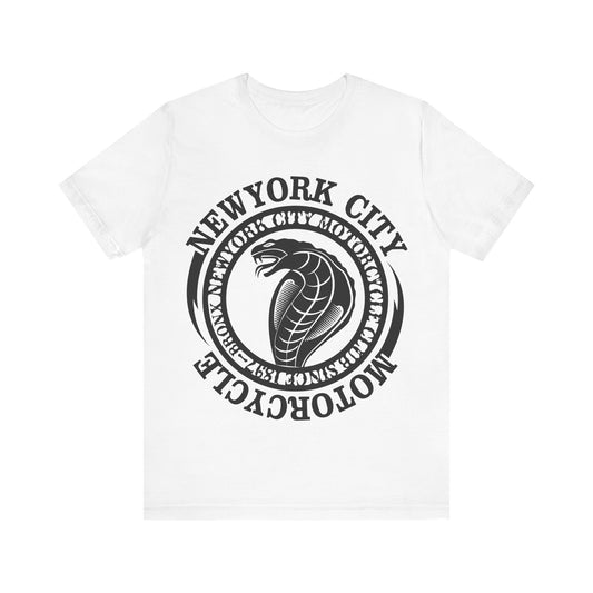 Men's T-Shirt Short Sleeve Tee Jersey New York City Motorcycle Club