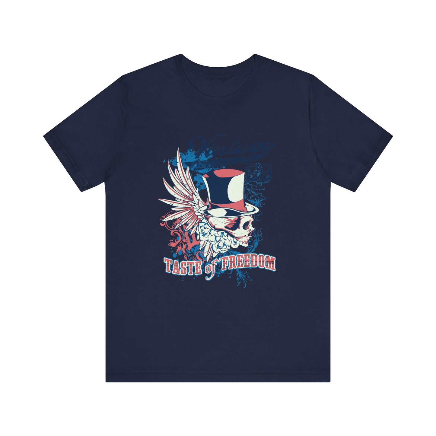 Vintage T Shirt Taste Of Freedom Unisex Jersey Short Sleeve Tee S to 2XL