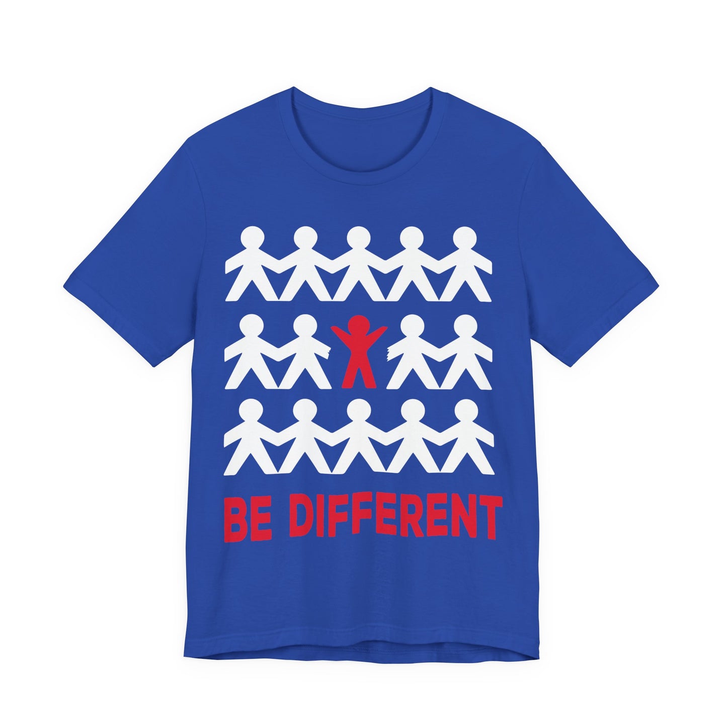 Unisex T Shirt Jersey Short Sleeve Tee Crew Neck Be Different