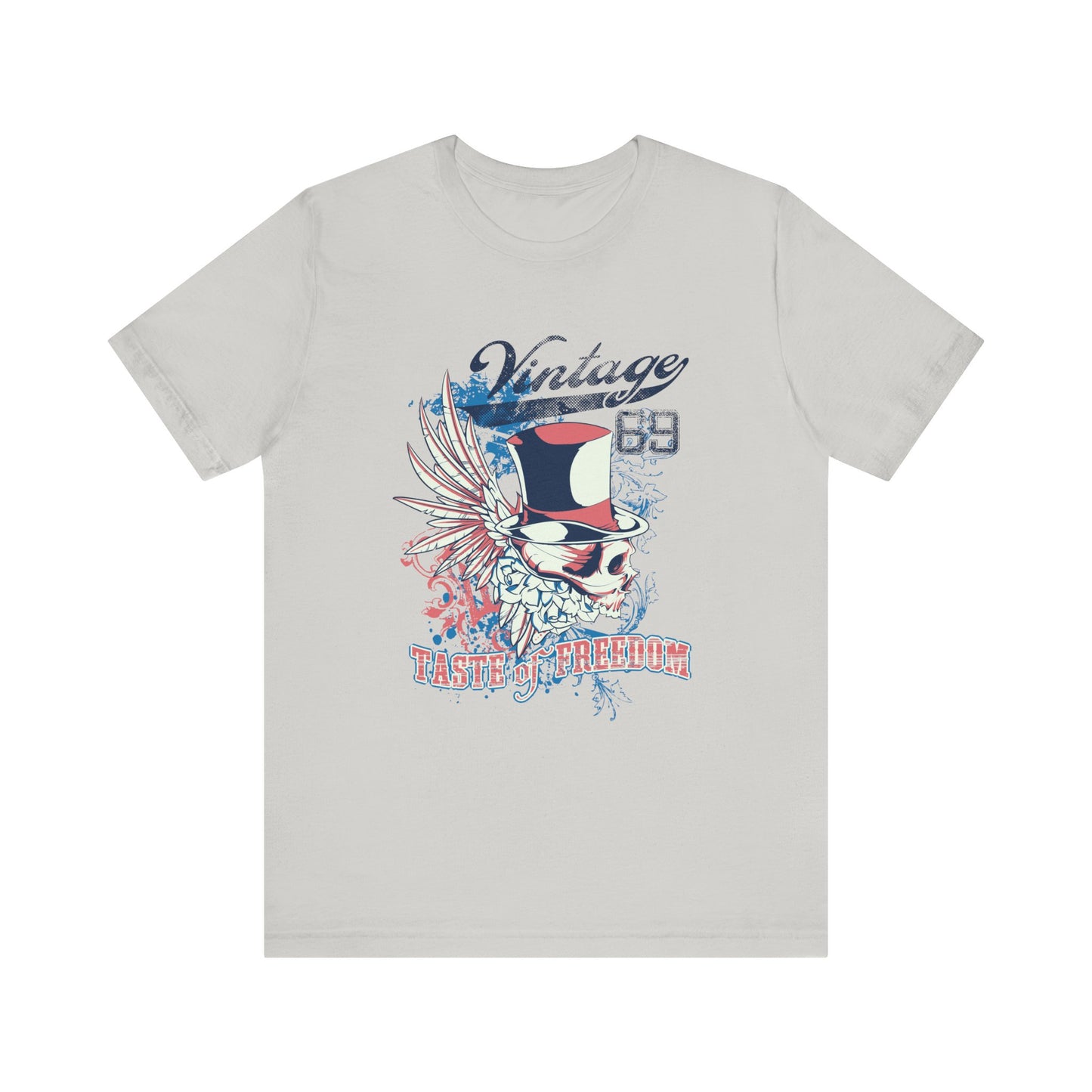 Vintage T Shirt Taste Of Freedom Unisex Jersey Short Sleeve Tee S to 2XL