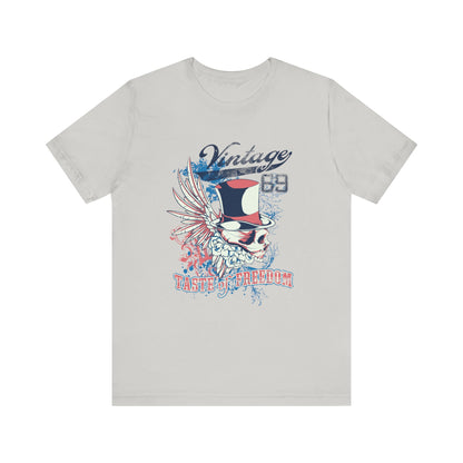 Vintage T Shirt Taste Of Freedom Unisex Jersey Short Sleeve Tee S to 2XL