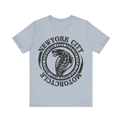 Men's T-Shirt Short Sleeve Tee Jersey New York City Motorcycle Club