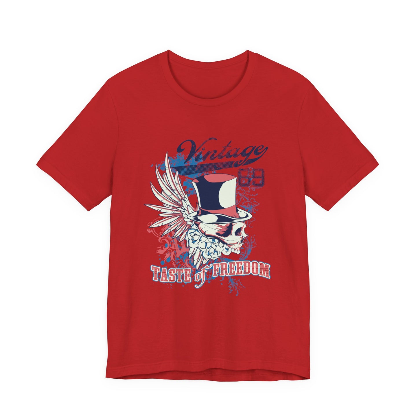 Vintage T Shirt Taste Of Freedom Unisex Jersey Short Sleeve Tee S to 2XL
