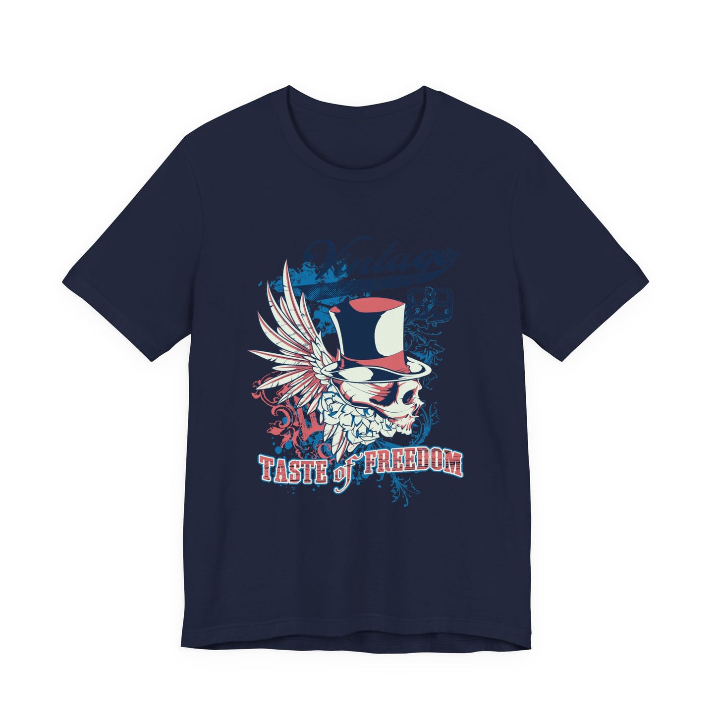 Vintage T Shirt Taste Of Freedom Unisex Jersey Short Sleeve Tee S to 2XL