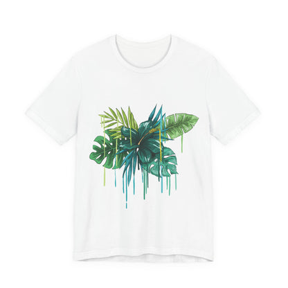 Women's Green Flower T-Shirt