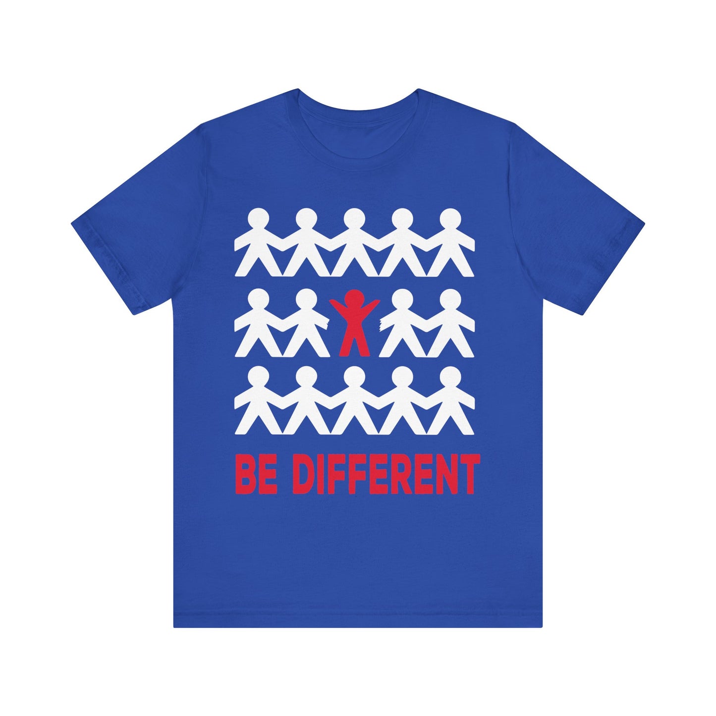 Unisex T Shirt Jersey Short Sleeve Tee Crew Neck Be Different