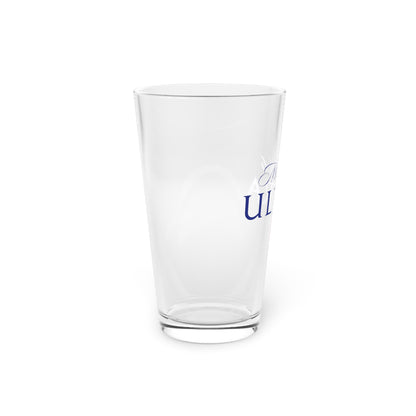 Pint Glass Beer Michelob Ultra Logo, 16oz