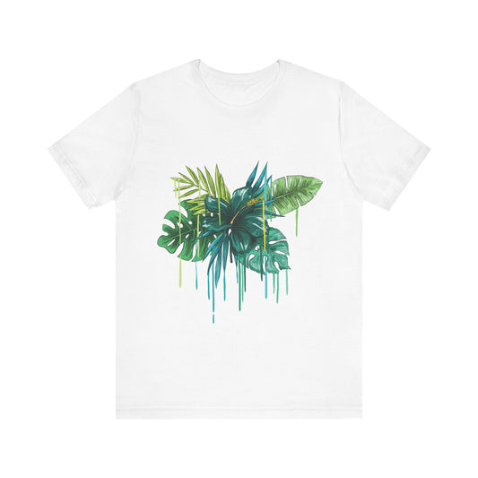 Women's Green Flower T-Shirt