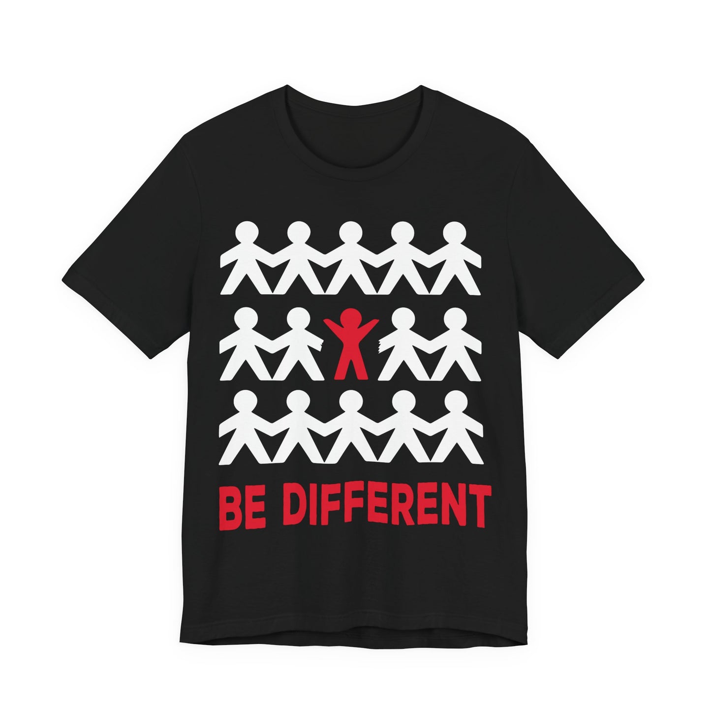 Unisex T Shirt Jersey Short Sleeve Tee Crew Neck Be Different