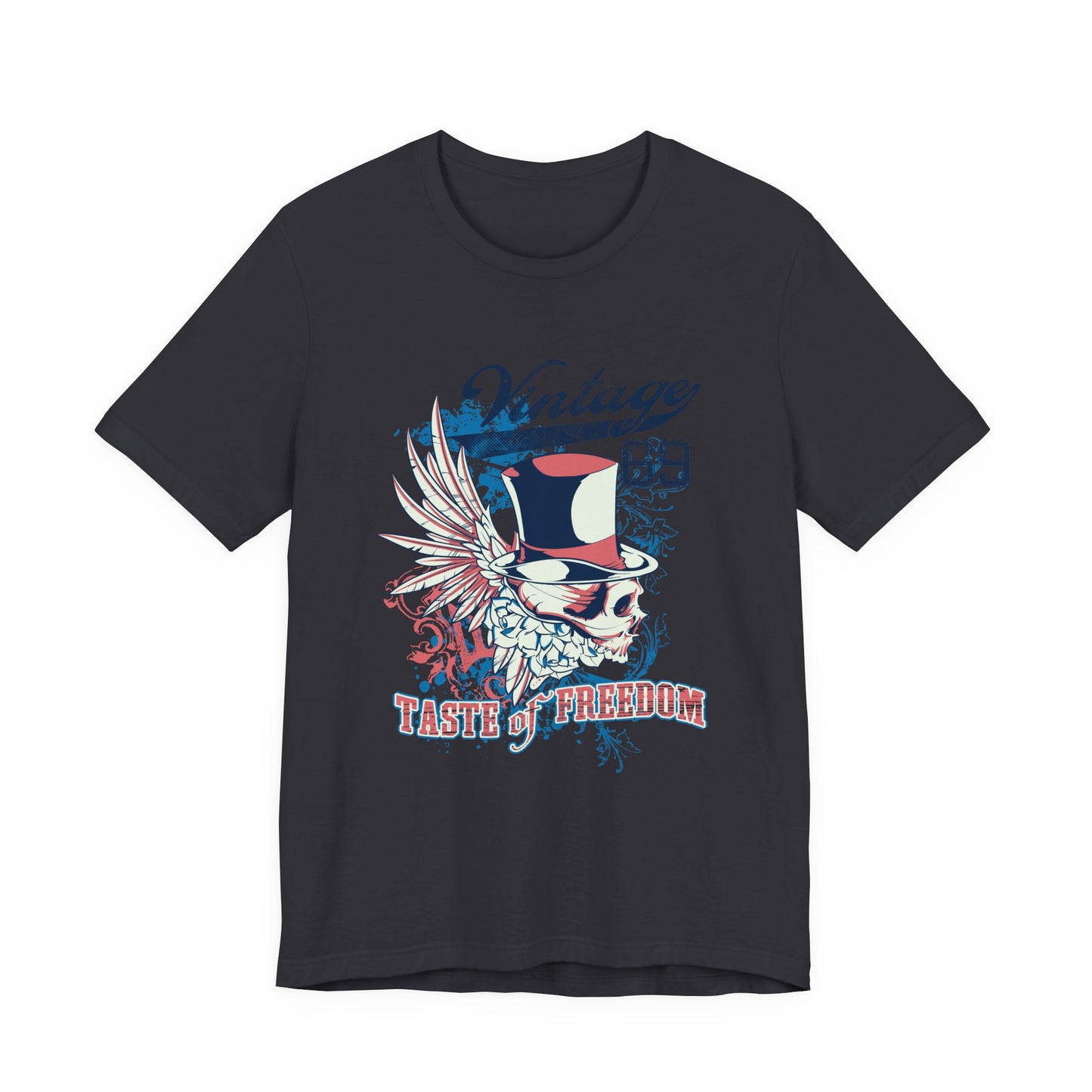 Vintage T Shirt Taste Of Freedom Unisex Jersey Short Sleeve Tee S to 2XL