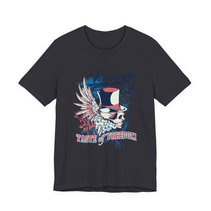 Vintage T Shirt Taste Of Freedom Unisex Jersey Short Sleeve Tee S to 2XL