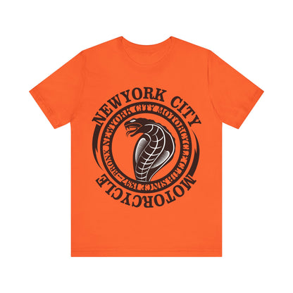 Men's T-Shirt Short Sleeve Tee Jersey New York City Motorcycle Club