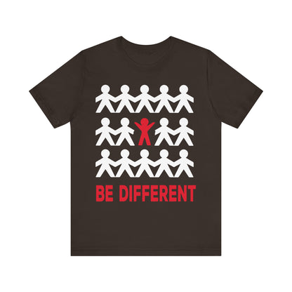 Unisex T Shirt Jersey Short Sleeve Tee Crew Neck Be Different