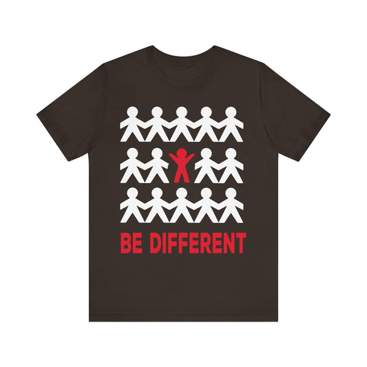 Unisex T Shirt Jersey Short Sleeve Tee Crew Neck Be Different
